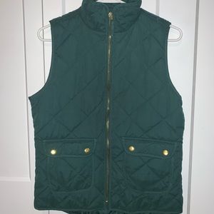 Green women’s vest